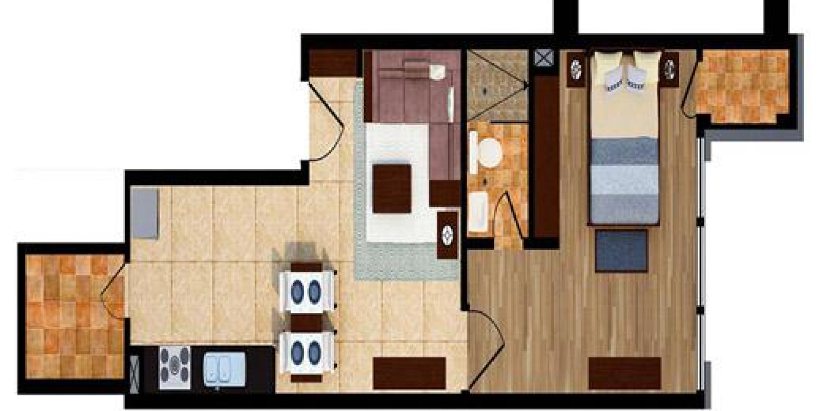 Apartamento - Foto 1 de 1